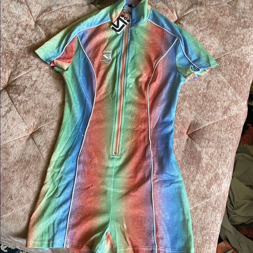 Shane Justin Watermelon Romper